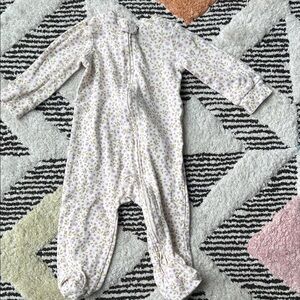 Gently Used Little Planet Organic by Carter’s Sleep and Play Footed Pajamas